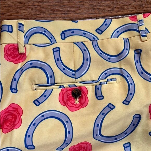 Stylish Yellow Patterned Women's Jeans - Picture 8 of 12